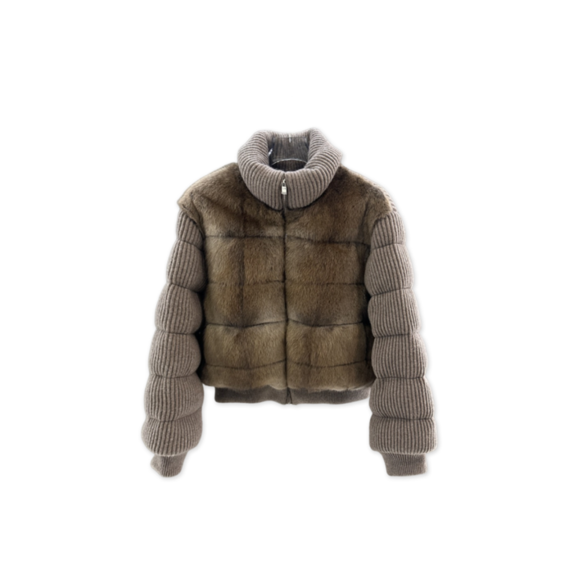 LORO PIANA MINK AND GOOSE DOWN JACKET